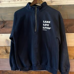 Women’s 3/4 zip sweatshirt